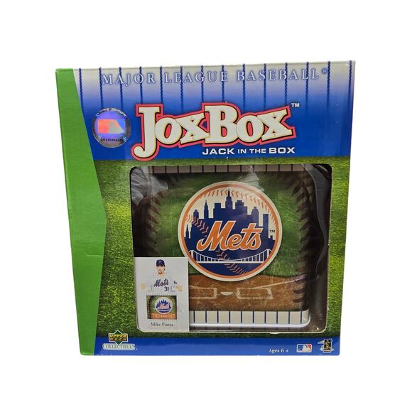 NY Mets MBL JOXBOX Jack in the Box, Mike Piazza, New in Box - Picture 1 of 3